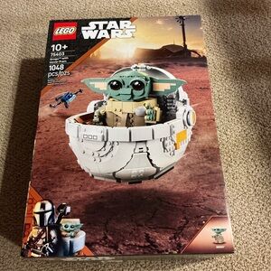 NIB LEGO Star Wars Grogu with Pram set